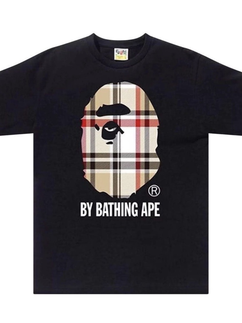 Bape A Bathing Ape Check T-Shirt Size M-XXL